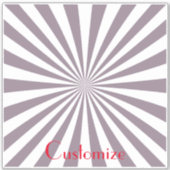 Abstrakt Sternexplosion Thunder_Cove Aufkleber (Vorderseite)