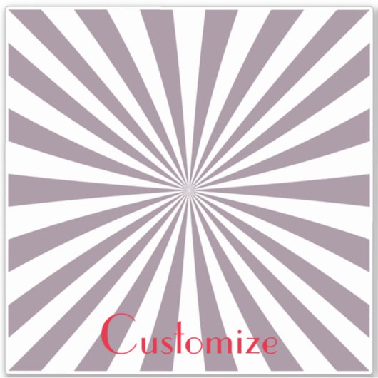 Abstrakt Sternexplosion Thunder_Cove Aufkleber (Vorderseite)