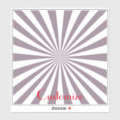 Abstrakt Sternexplosion Thunder_Cove Aufkleber (Blatt)