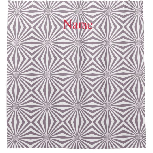 Abstrakt Sternexplosion Thunder_Cove Duschvorhang (Vorderseite)