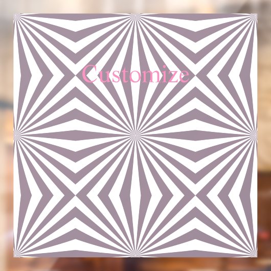 Abstrakt Sternexplosion Thunder_Cove Fensteraufkleber (Blatt 2)