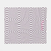 Abstrakt Sternexplosion Thunder_Cove Fleecedecke (Vorderseite (Horizontal))