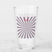 Abstrakt Sternexplosion Thunder_Cove Glas (Rückseite)