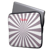 Abstrakt Sternexplosion Thunder_Cove Laptopschutzhülle (Vorderseite Links)