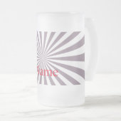 Abstrakt Sternexplosion Thunder_Cove Mattglas Bierglas (VorderseiteRechts)