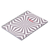 Abstrakt Sternexplosion Thunder_Cove Notizblock (Linke Seite)