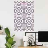 Abstrakt Sternexplosion Thunder_Cove Poster (Heimbüro)