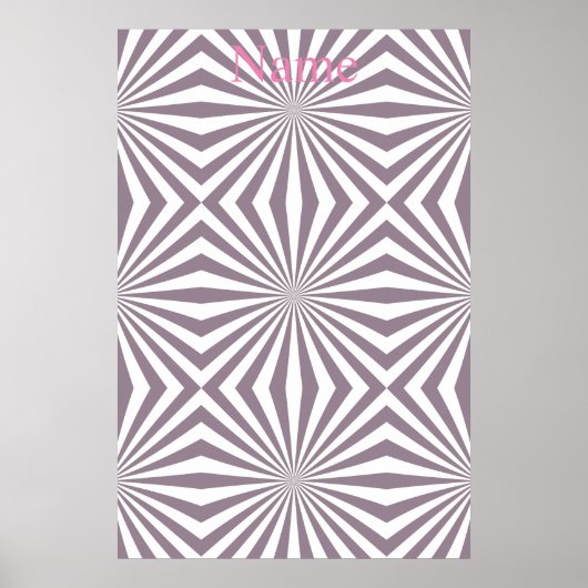 Abstrakt Sternexplosion Thunder_Cove Poster (Vorne)