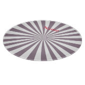 Abstrakt Sternexplosion Thunder_Cove Schneidebrett (Ecke)