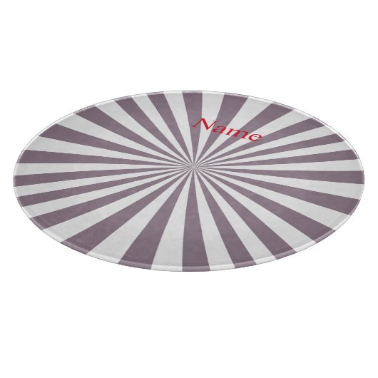 Abstrakt Sternexplosion Thunder_Cove Schneidebrett (Ecke)