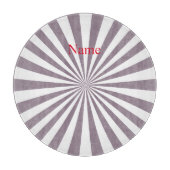 Abstrakt Sternexplosion Thunder_Cove Schneidebrett (Vorderseite)