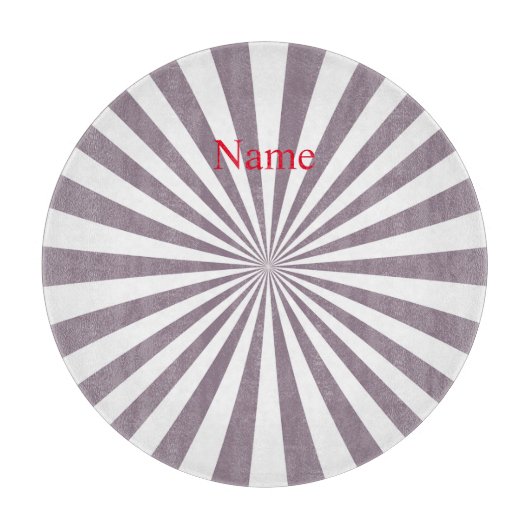 Abstrakt Sternexplosion Thunder_Cove Schneidebrett (Vorderseite)