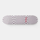 Abstrakt Sternexplosion Thunder_Cove Skateboard (Horizontal)