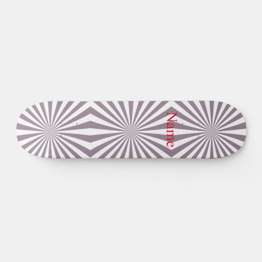 Abstrakt Sternexplosion Thunder_Cove Skateboard (Horizontal)