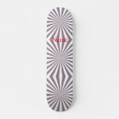 Abstrakt Sternexplosion Thunder_Cove Skateboard (Vorne)