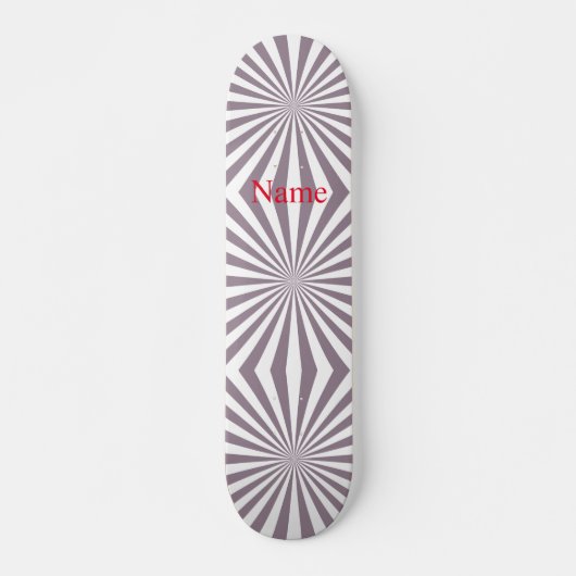 Abstrakt Sternexplosion Thunder_Cove Skateboard (Vorne)