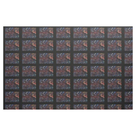 Abstrakt Stoff (Fat Quarter (45,7 x 55,9 cm))