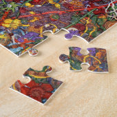 Abstrakt - Stoff Farbe - Verstand Puzzle (Seite)
