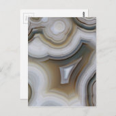 Abstrakt Stone Postkarte (Vorne/Hinten)