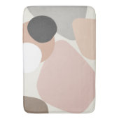 Abstrakt Stone Shapes Finesse #1 #geometric #wall Badematte (Vorderseite Vertikal)