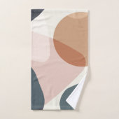 Abstrakt Stone Shapes Finesse #2 #geometric #wall Badhandtuch Set (Handtuch)