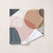 Abstrakt Stone Shapes Finesse #2 #geometric #wall Badhandtuch Set (Waschlappen)