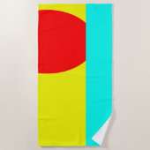 Abstrakt Strandtuch (Vorderseite)