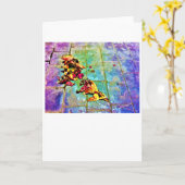 Abstrakt Street View 717, Karte (Gelbe Blume)