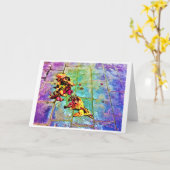 Abstrakt Street View 717, Karte (Gelbe Blume)