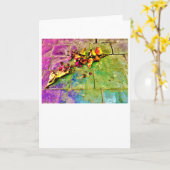 Abstrakt Street View 718, Karte (Gelbe Blume)