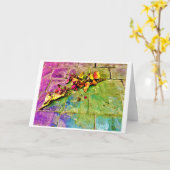 Abstrakt Street View 718, Karte (Gelbe Blume)