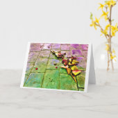 Abstrakt Street View 719, Karte (Gelbe Blume)
