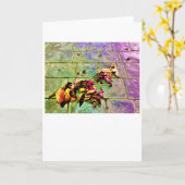 Abstrakt Street View 720, Karte (Gelbe Blume)