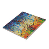 Abstrakt strukturiertes Muster Fliese (Seite)