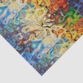 Abstrakt strukturiertes Muster Seidenpapier (Detail)