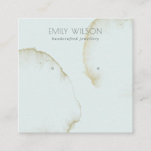 ABSTRAKT STUDIERENDES ANMELDUNGSLOGO FÜR EINE GEW QUADRATISCHE VISITENKARTE