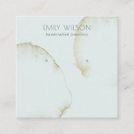 ABSTRAKT STUDIERENDES ANMELDUNGSLOGO FÜR EINE GEWA QUADRATISCHE VISITENKARTE