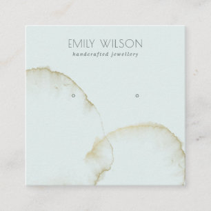 ABSTRAKT STUDIERENDES ANMELDUNGSLOGO FÜR EINE GEWA QUADRATISCHE VISITENKARTE