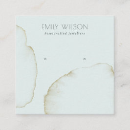 ABSTRAKT STUDIERENDES ANMELDUNGSLOGO FÜR EINE GEWA QUADRATISCHE VISITENKARTE