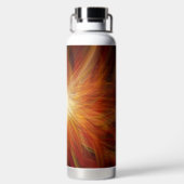 Abstrakt Sunburst - Thor Trinkflasche (Rückseite)