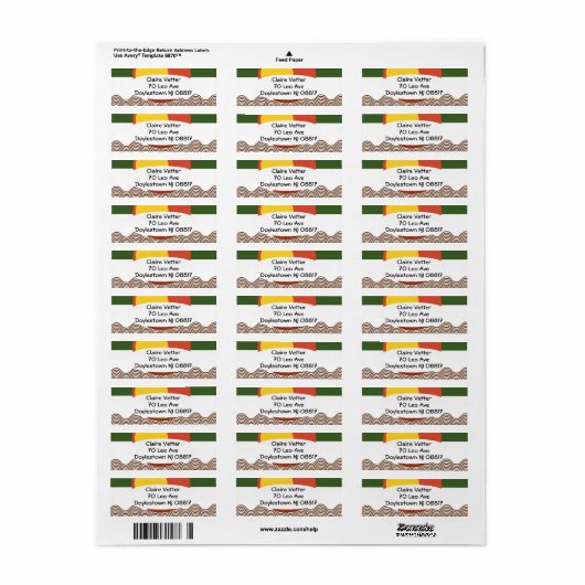 Abstrakt Sundown (Vorne)
