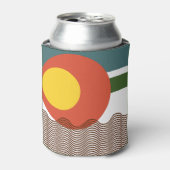 Abstrakt Sundown Dosenkühler (Kanne Vorderseite)
