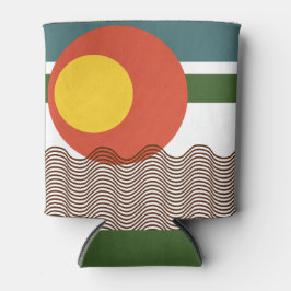 Abstrakt Sundown Dosenkühler