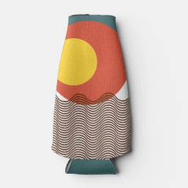 Abstrakt Sundown Flaschenkühler