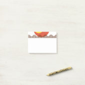 Abstrakt Sundown Post-it Klebezettel (Auf Schreibtisch)