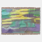 Abstrakt Sunrise Decke (Vorderseite)