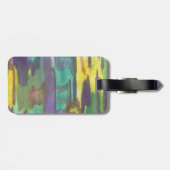 Abstrakt Sunrise Gepäckanhänger (Rückseite horizontal)