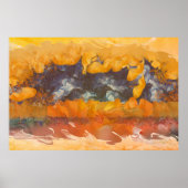 Abstrakt Sunset 0612 Art Print Poster (Vorne)