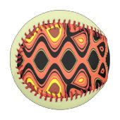 Abstrakt SUNSET Baseball (Vorderseite Links)