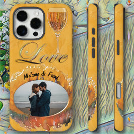 Abstrakt Sunset Liebe 0612 iPhone 16 Pro Max Hülle